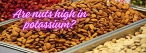 Are nuts high in potassium