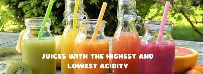 20+ Highest and Least Acidic Juices (Quick Read)