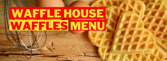 Waffle House WAFFLES Menu
